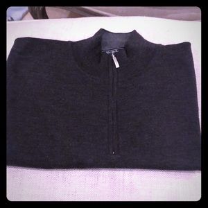 Dark Grey Marino Wool Sweater
